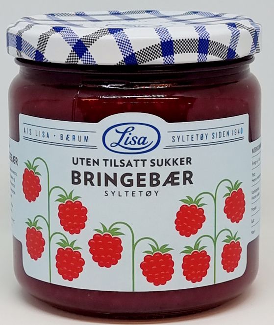 Hovedbilde Bringebær Syltetøy Uten Tilsatt Sukker