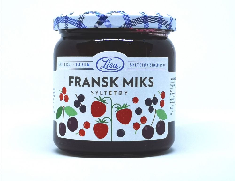 Fransk miks 4-bærsyltetøy